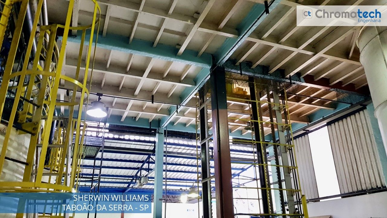 Obra realizada para Sherwin Williams em Taboao da Serra/SP